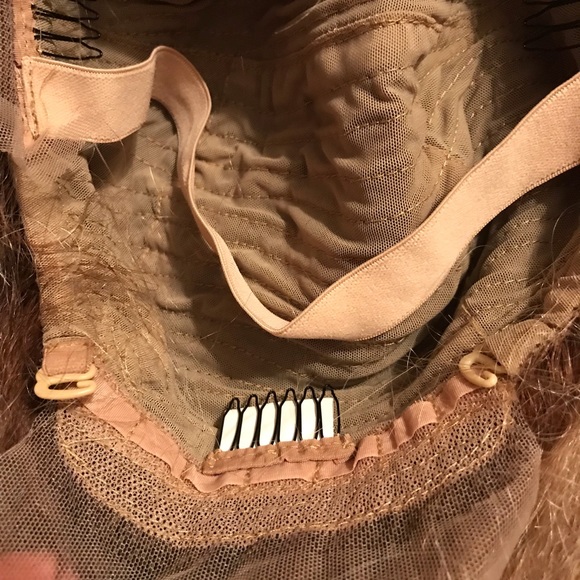 100% human hair inside cap wig pics1 main image 5